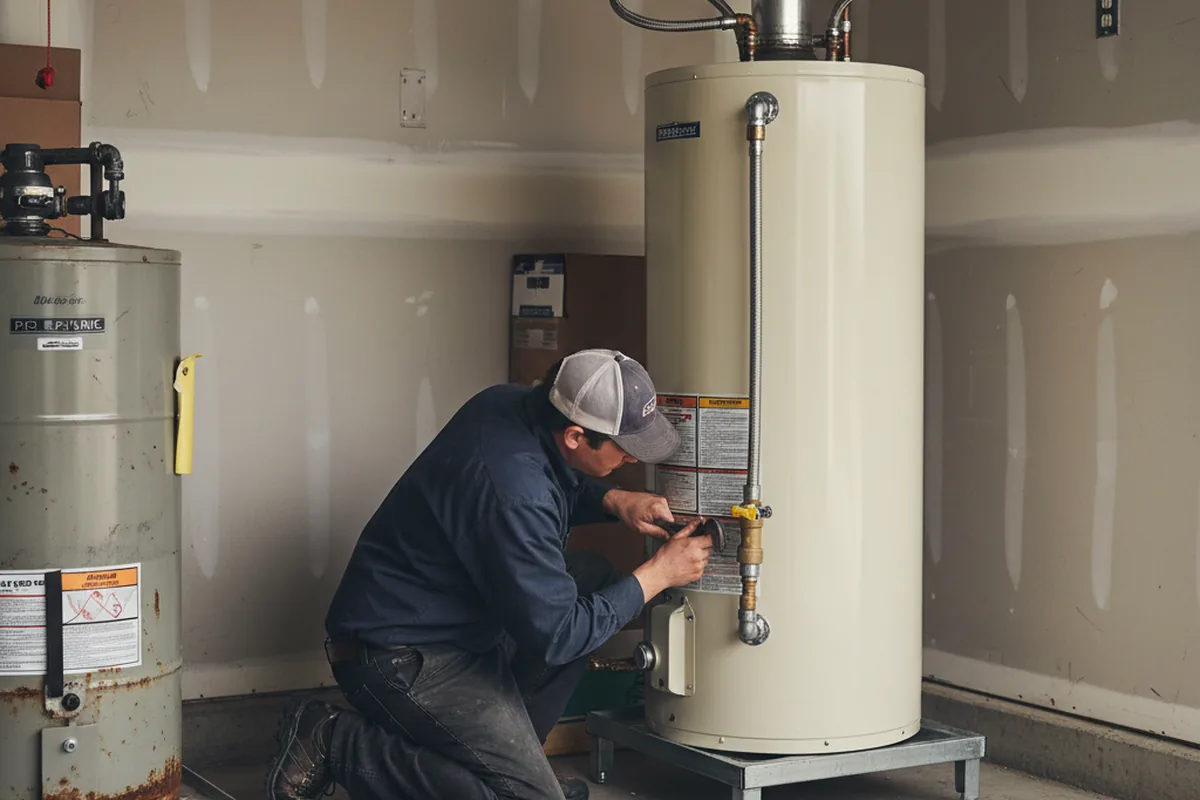 Water heater and shutoff valve replacement in Golden